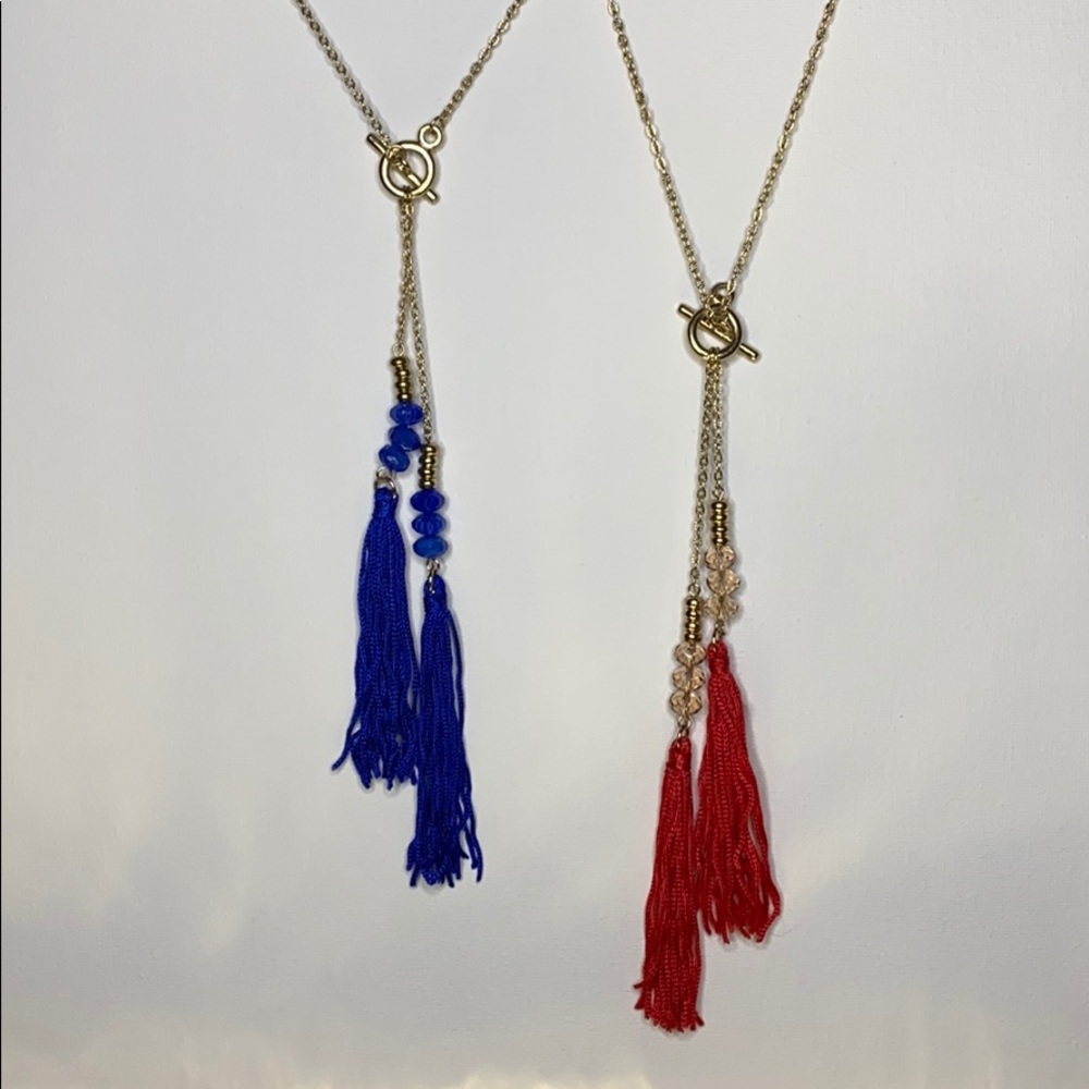 Tassel necklaces